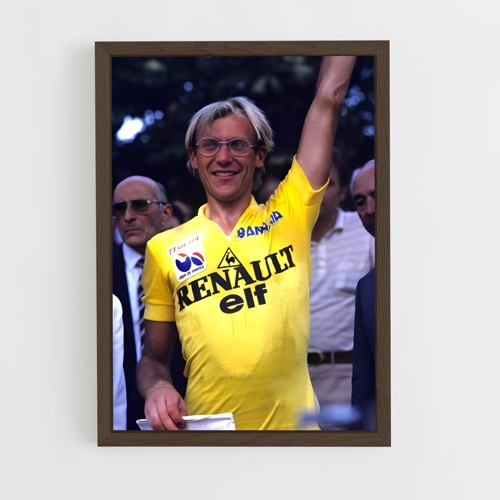 Poster Jaune Énergie – affiche Cyclisme (vue 5)